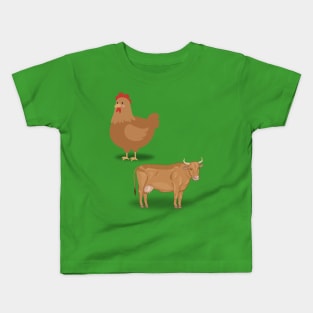 Brown Kids T-Shirt